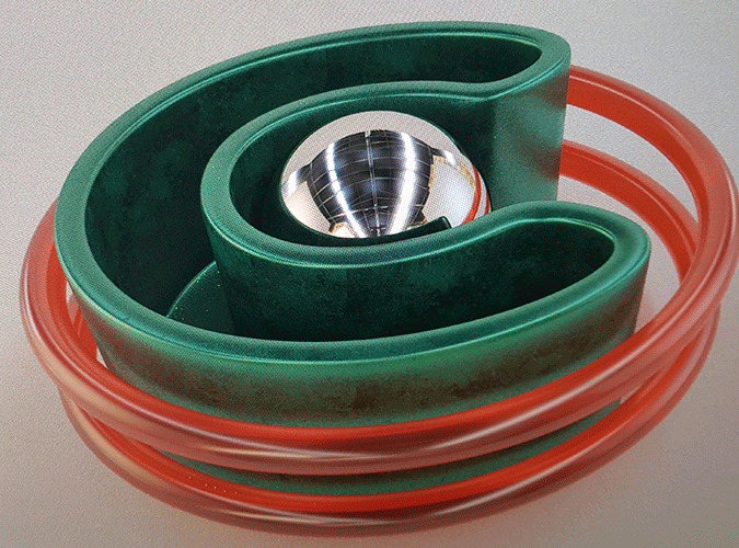 Authorial. Modeling and shader by Julio Dubiella. 3d Max, Corona Render.