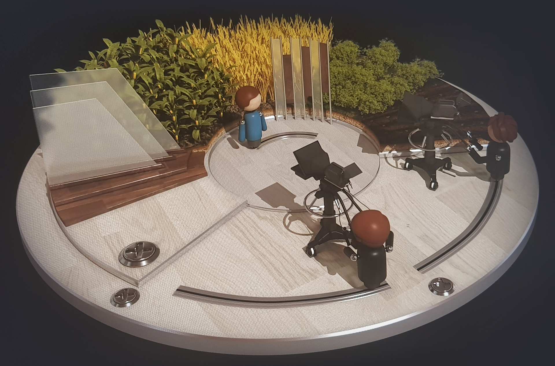 Authorial. Modeling and shader by Julio Dubiella. 3d Max, Corona Render.