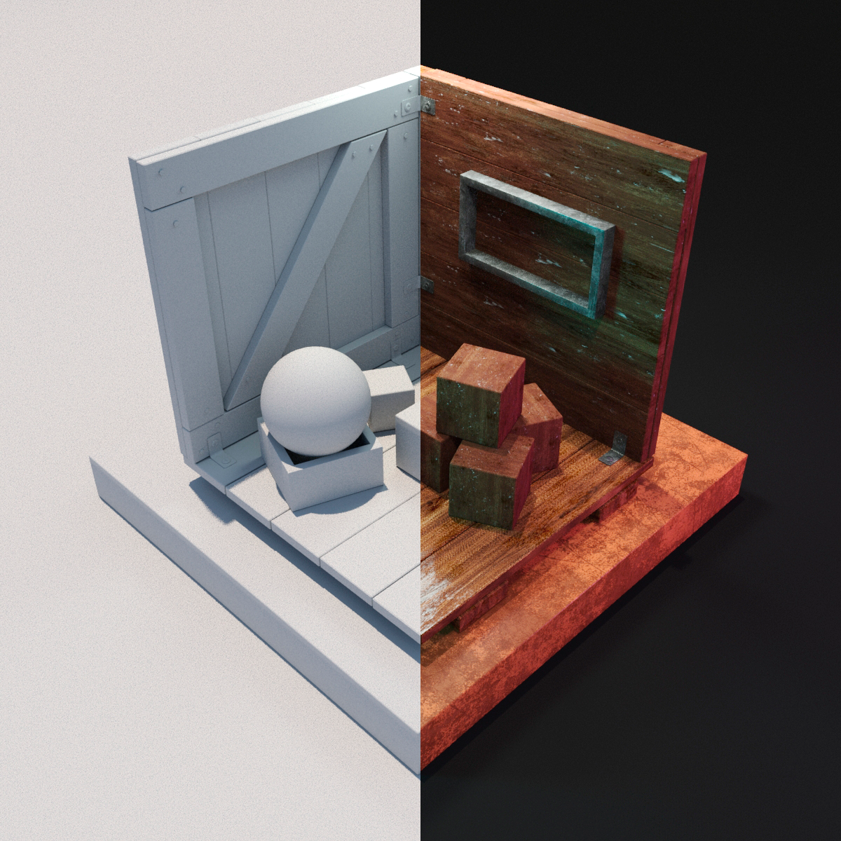 Authorial. Modeling and shader by Julio Dubiella. 3d Max, Corona Render.